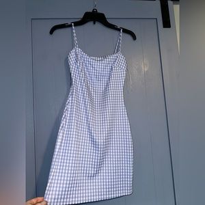 Cute plaid blue and white dress from Windsor. Size Small. $18!!